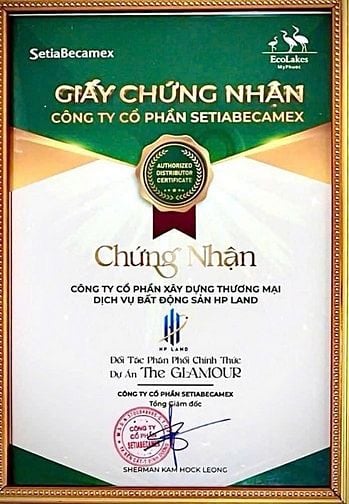 Dự án Glamour khu đô thị sinh thái chuẩn phong cách Châu Âu