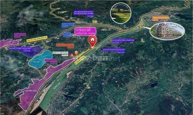 🌊 ĐẦU TƯ ĐẤT NỀN 2 MẶT TIỀN– VIEW SÔNG ĐÀ CỰC ĐỈNH! GIÁ CHỈ 6X