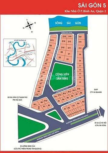 Bán biệt thự 2 mặt tiền khu River Mark Trần Não, 360m2, giá 112 tỷ