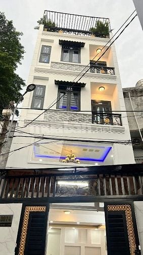 nhà 4 tầng đường rộng 5 m phạm văn chiêu p14 gò vấp