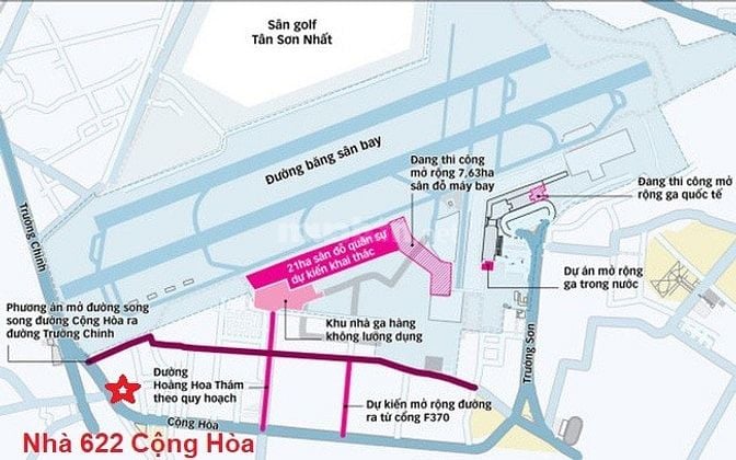 Bán Nhà MT đường 10m, Cộng Hòa, P13, Tân Bình, 77m2, Giá Rẻ 9,8Ty