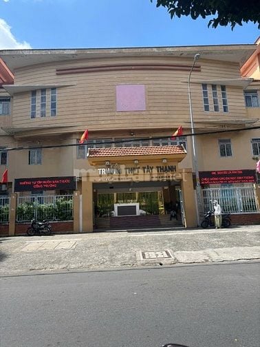 Nhà 5.5x8m Tây Thạnh, cạnh trường THPT Tây Thạnh, mặt đường nhựa 6m