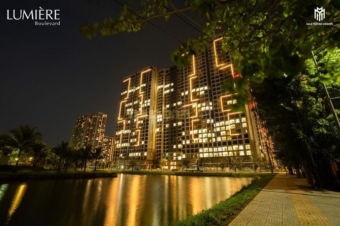 Cho thuê căn hộ 1 phòng ngủ (1BR+) tại dự án Lumiere Riverside