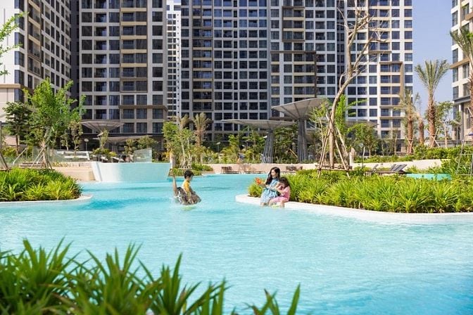 Cho thuê căn hộ 1 phòng ngủ (1BR+) tại dự án Lumiere Riverside