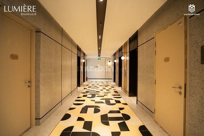 Cho thuê căn hộ 1 phòng ngủ (1BR+) tại dự án Lumiere Riverside