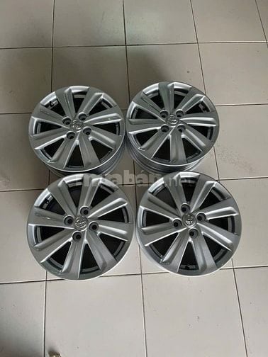 Mâm zin tháo xe lắp cho Toyota Vios 15 inch PCD 4x100