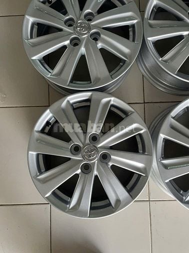 Mâm zin tháo xe lắp cho Toyota Vios 15 inch PCD 4x100