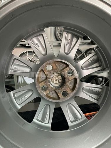 Mâm zin tháo xe lắp cho Toyota Vios 15 inch PCD 4x100