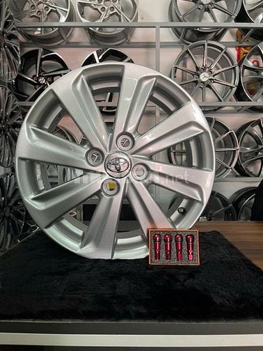 Mâm zin tháo xe lắp cho Toyota Vios 15 inch PCD 4x100