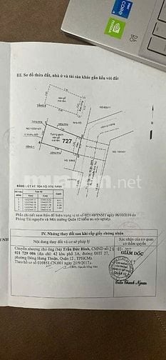 Nhà 1L, 40m2, hẻm 5m, Nguyễn Ảnh Thủ