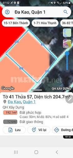 Cho thuê căn góc 37 Phùng khắc khoan và nguyễn văn thủ, P, Đakao Q1 