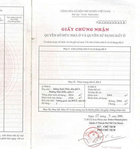 Bán nhà mặt tiền Xuân Thủy Thảo Điền, 238m², giá tốt chỉ 280 triệu/m²