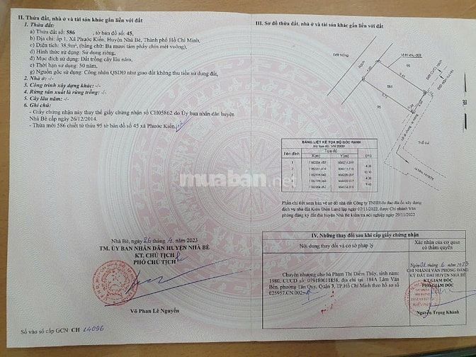 Đất nền nhà phố khu dân cư đường Lê Văn lương 