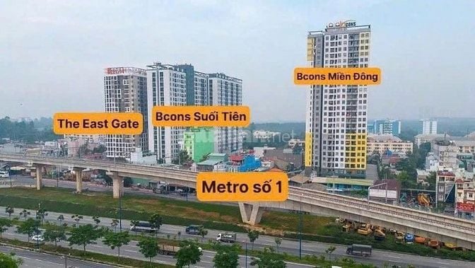 Căn hộ 2pn2wc diện tích 57.6m2, ban công hướng Đông Nam