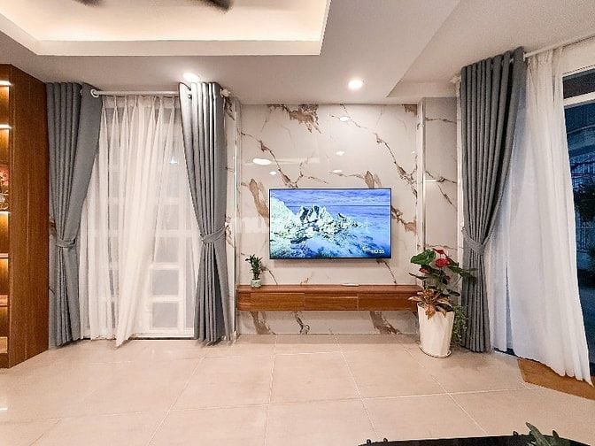 ⭐️Nhà tuyệt đẹp 4 Lầu Cao Cấp góc 2 mặt hẻm xe hơi Lê Quang Định, P5, 