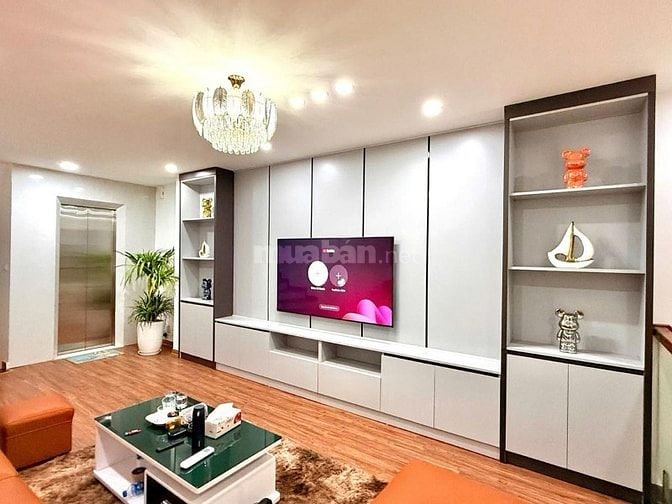 BÁN NHÀ NGÕ CHỢ KHÂM THIÊN ĐỐNG ĐA, THANG MÁY, 35M2, 6 TẦNG, 9.8 TỶ