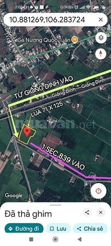 71x125 1MẪU LÚA,PHỦ HỒNG, 1 SẸC DDT839,XE TẢI ĐẤT, CHỢ,B.VIỆN,TRƯỜ500M