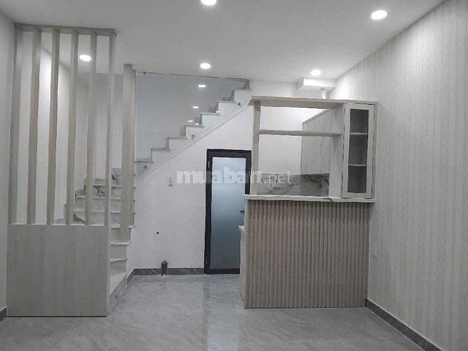 Nhà 1lầu BTCT.mới đẹp vô ở liền phù hợp gia đình vợ chồng trẻ .