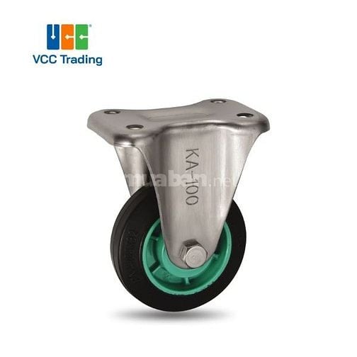 Bánh xe đẩy công nghiệp PU, Nylon, Thép, Cao Su giá tốt