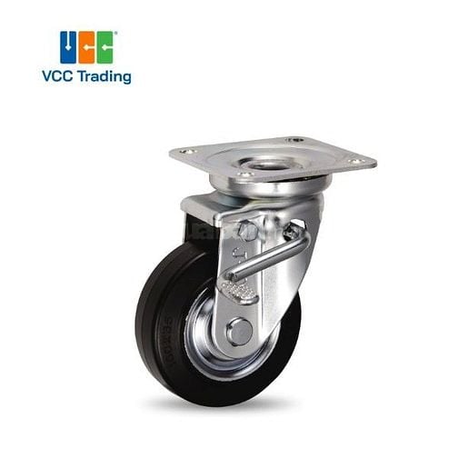 Bánh xe đẩy công nghiệp PU, Nylon, Thép, Cao Su giá tốt
