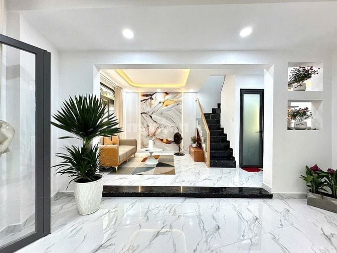 ⭐️Nhà 2 Lầu tuyệt đẹp Cao Cấp góc 2 mặt hẻm Nguyễn Kiệm, P4, Q.Phú Nhu