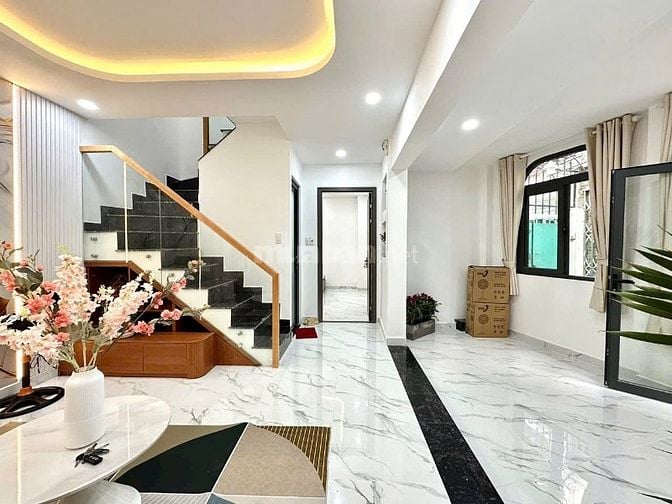 ⭐️Nhà 2 Lầu tuyệt đẹp Cao Cấp góc 2 mặt hẻm Nguyễn Kiệm, P4, Q.Phú Nhu