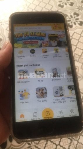 Iphone 6plus 16g qtế full vân 6splus look 32g