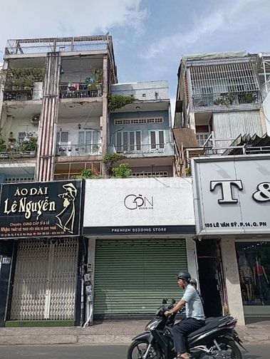 Nhà mặt tiền Lê Văn Sỹ , Phú Nhuận . DT 96m2 - Giá 11,5 tỷ , 