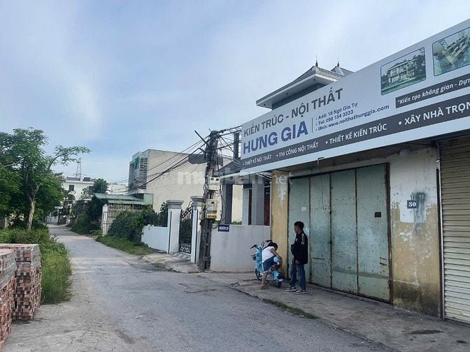 Bán 88m2 đất mặt đường Hoàng Mai, Đồng Thái, An Dương, Hải Phòng. Giá 