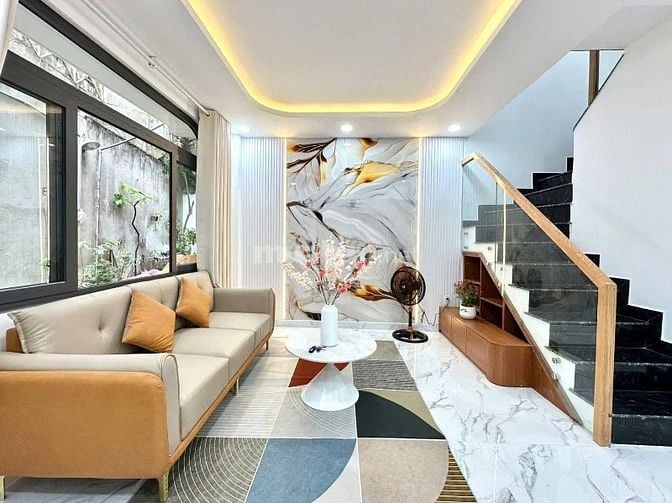 Bán Nhà Đẹp 1 Lầu Hồ Văn Huê,P9,Q Phú Nhuận Giá 2tỷ8 Sổ Riêng