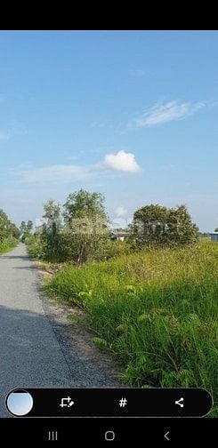 Bán 586m thổ cư mặt tiền đường 8 Kênh Đông Xã Tân Lập 2 Tân Phước