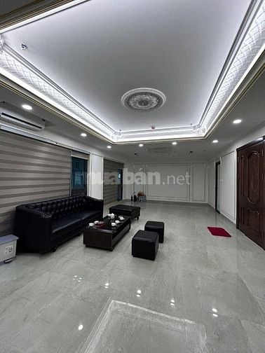  BÁN NHÀ HOÀNG QUỐC VIỆT LÔ GÓC OTO VỈA HÈ THANG MÁY GIÁ 48.8 TỶ