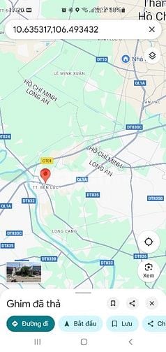 Cần bán nhà MTKD đường Quốc Lộ 1A, Thị trấn Bến Lức.