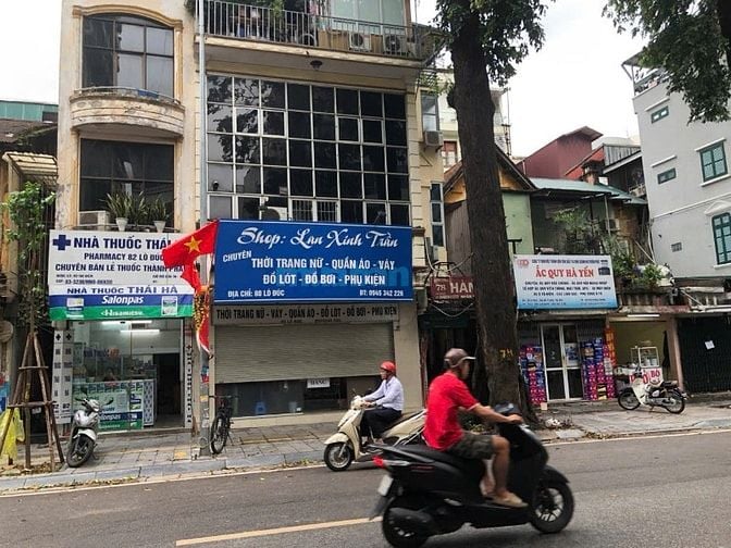 Cho thuê cửa hàng mặt phố Lò Đúc (đối diện chung cư Kinh Đô 93-Lò Đúc)