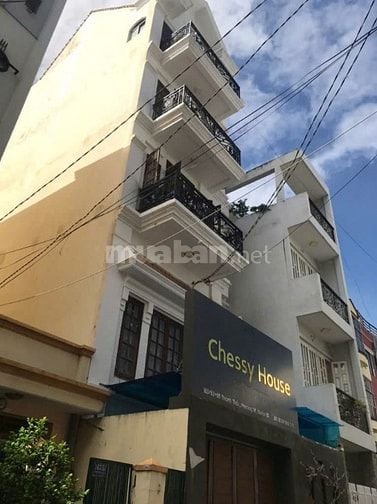 Bán biệt thự 163/ Thành Thái, P14, Q10, ngang 6mx18m bán hầm 6 tầng