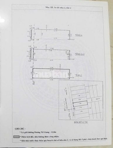 🌷 🌷 🌷 BÁN NHÀ MẶT TIỀN : 112 DƯƠNG TỬ GIANG - P. 15 - Q. 5 - TPHCM 