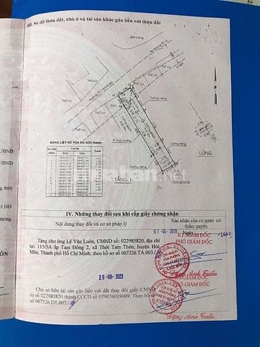 Bán nhà mặt tiền đường nhựa 12m Thới Tam Thôn 16, Hóc Môn, 5x30, 4tỷ5 