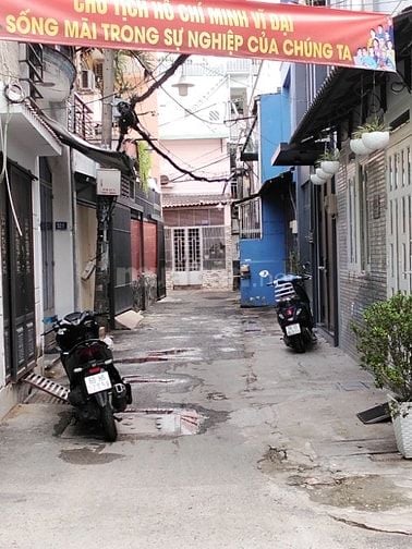 Nhà 6,5 x 6,5 đúc 1 lững 3 lầu hẻm 4,5m XH Quang Trung p10 gò vấp