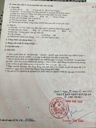 Nhà chính chủ bán diện tích 5 x 10