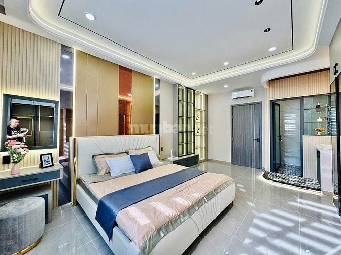Nhà Nguyễn Đình Chính, Phú Nhuận dt 62m2. Có 5pn Giá 4ty450. Khu Vip