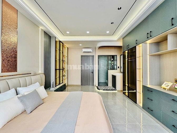 Nhà Nguyễn Đình Chính, Phú Nhuận dt 62m2. Có 5pn Giá 4ty450. Khu Vip