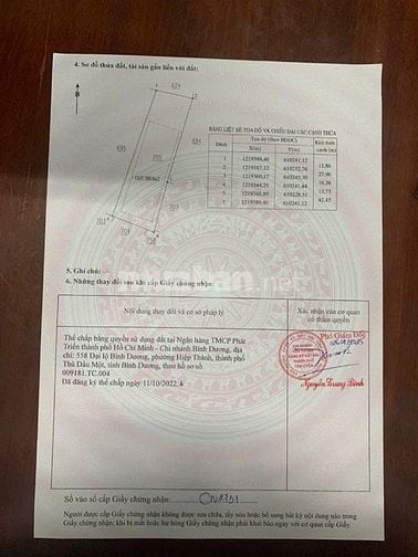 Chính chủ cần bán gấp lô đất đẹp ở DH406 Phường Khánh Bình