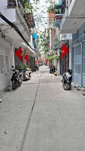 Hẻm xe hơi Nguyễn Đ Chiểu Ngang 4m,2 Tầng,Gần Trường học,Chợ,Ẩm thực 