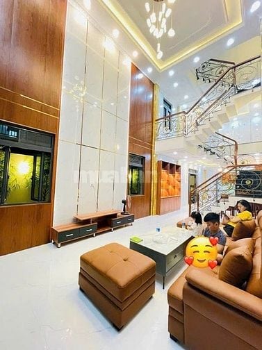Mặt tiền 6m, oto vào nhà, 120m2, đẹp nhất hiệp bình chánh, 4 tầng đẹp
