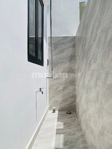 Nhà dài 17,5m ngay Bình Quới, BThanh. Hẻm oto giá chốt 4ty450