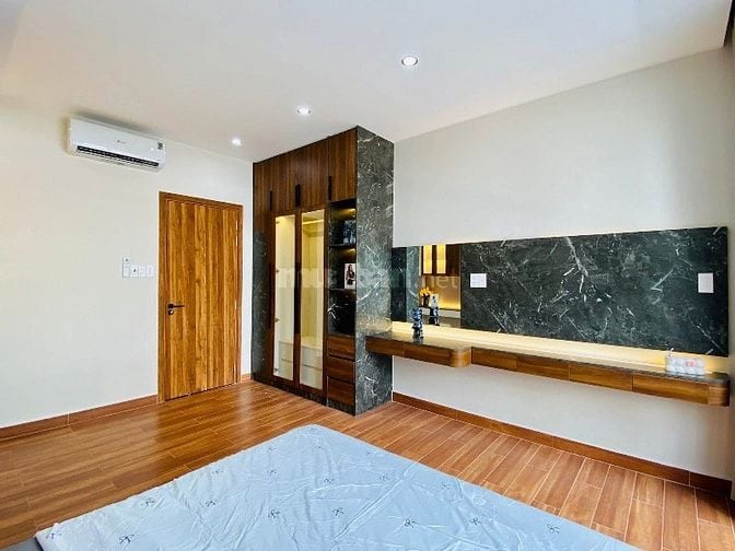 Nhà dài 17,5m ngay Bình Quới, BThanh. Hẻm oto giá chốt 4ty450