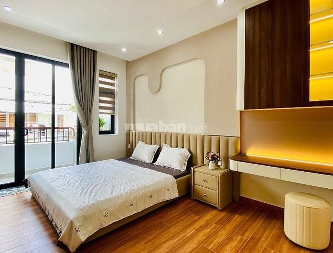 Nhà dài 17,5m ngay Bình Quới, BThanh. Hẻm oto giá chốt 4ty450