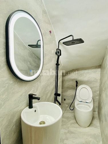 Nhà dài 17,5m ngay Bình Quới, BThanh. Hẻm oto giá chốt 4ty450