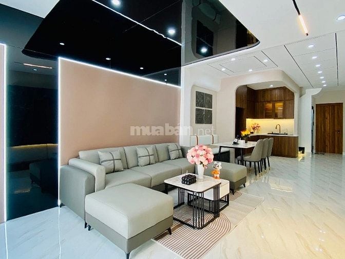Nhà dài 17,5m ngay Bình Quới, BThanh. Hẻm oto giá chốt 4ty450