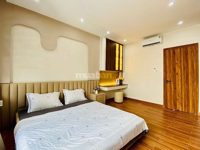Nhà dài 17,5m ngay Bình Quới, BThanh. Hẻm oto giá chốt 4ty450